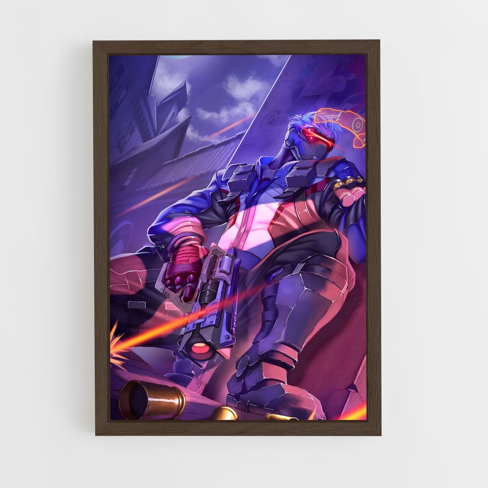 Poster Vanguard de l'Innovation – affiche Overwatch (vue 5)